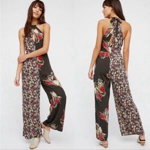 Free People The Life Exotic jumpsuit SIZE 2
